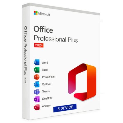 Get the full power of productivity with Microsoft Office 2024 Professional Plus – now available with a lifetime license for 5 PCs. Perfect for professionals, students, and businesses alike, this one-time purchase includes premium tools like Word, Excel, PowerPoint, Outlook, Publisher, Access, and more.